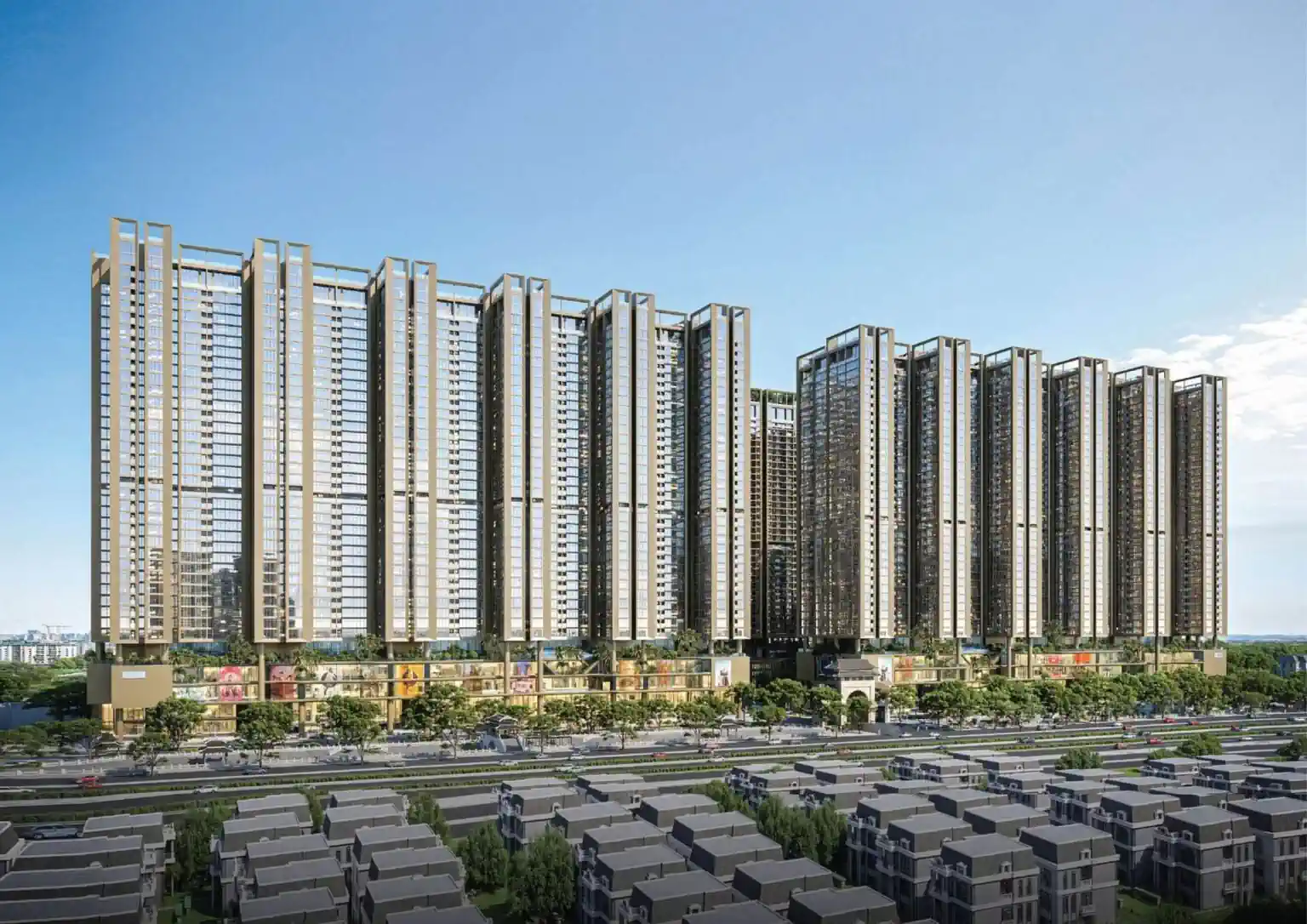 Phối cảnh khu đô thị 07 Handico Sunshine New Hanoi